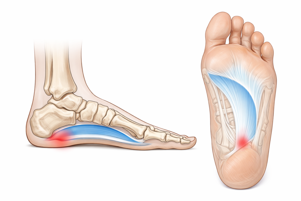 Heel and foot pain